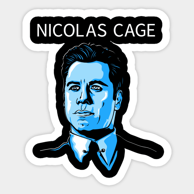 Nic Cage Sticker by CoDDesigns